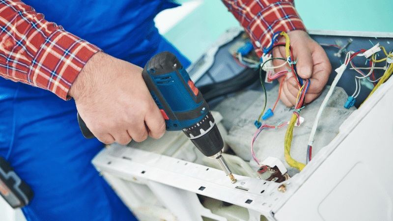 Ataşehir Sunny Sunny çamaşır makinesi kart tamiri – Su almama arızası orijinal parça ile giderildi. - Teknik servis örneği
