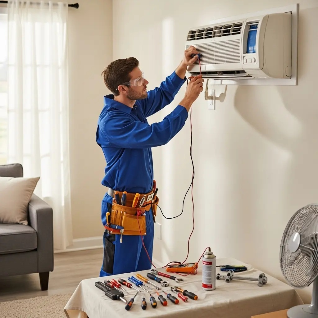 Ataşehir Sunny Sunny klima gaz dolumu ve bakım – Enerji verimliliği artırıldı. - Teknik servis örneği